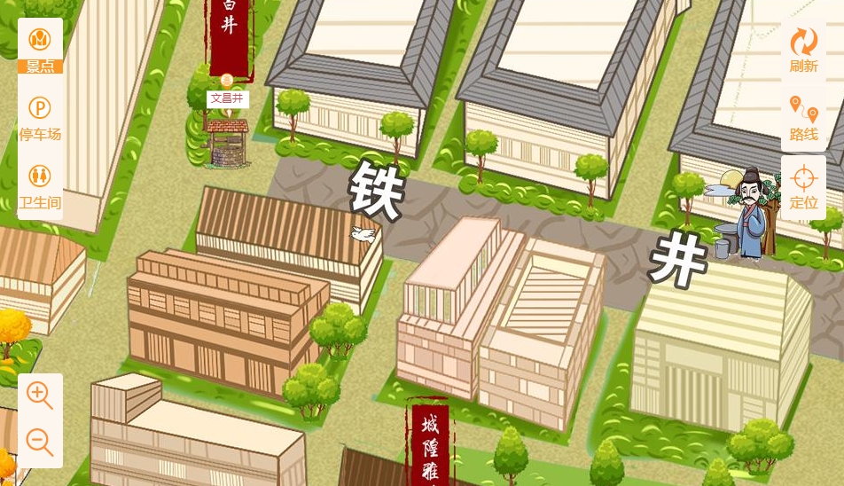 大岭山镇智慧景区：手绘地图与语音导览的完美融合